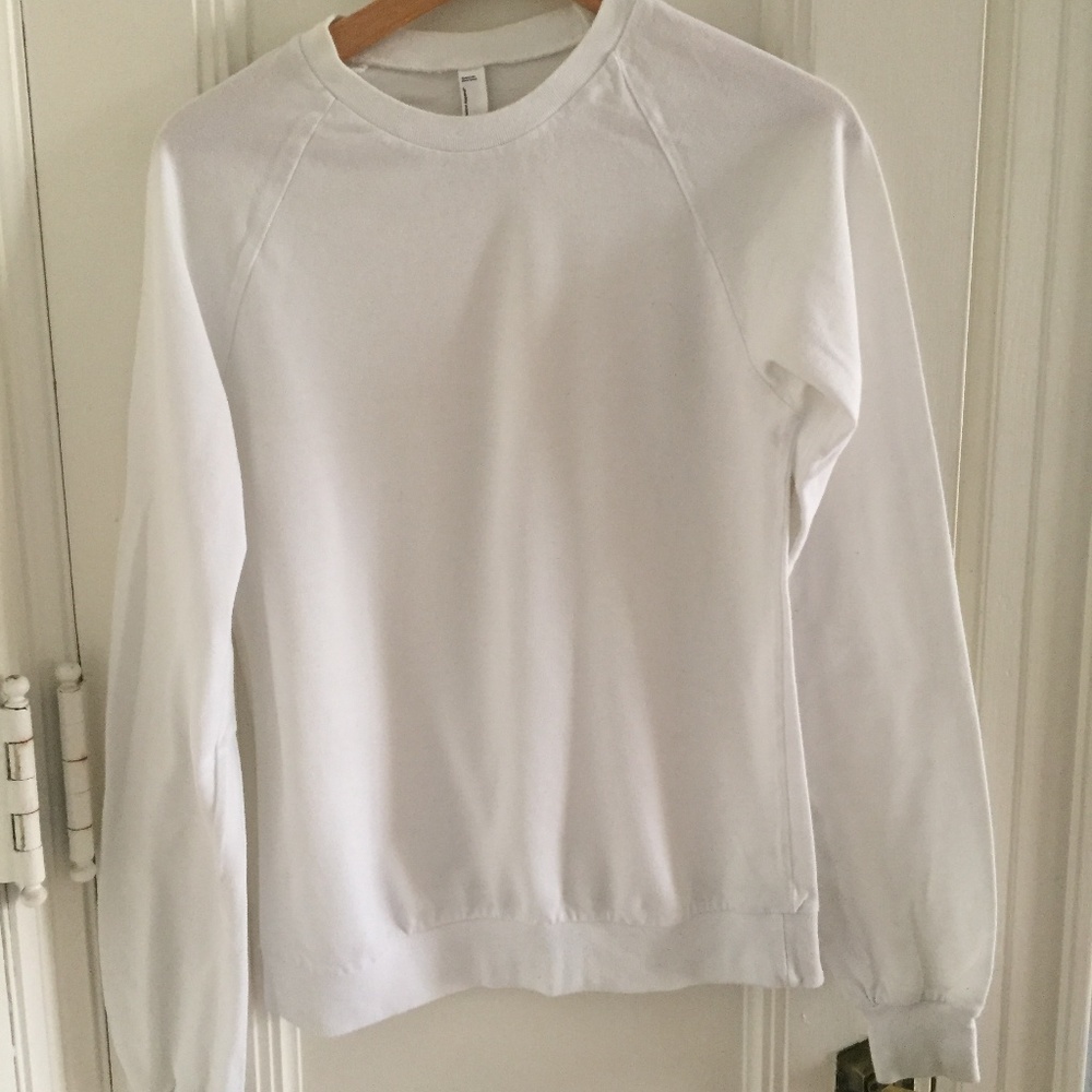 American Apparel Piqué Raglan Pullover